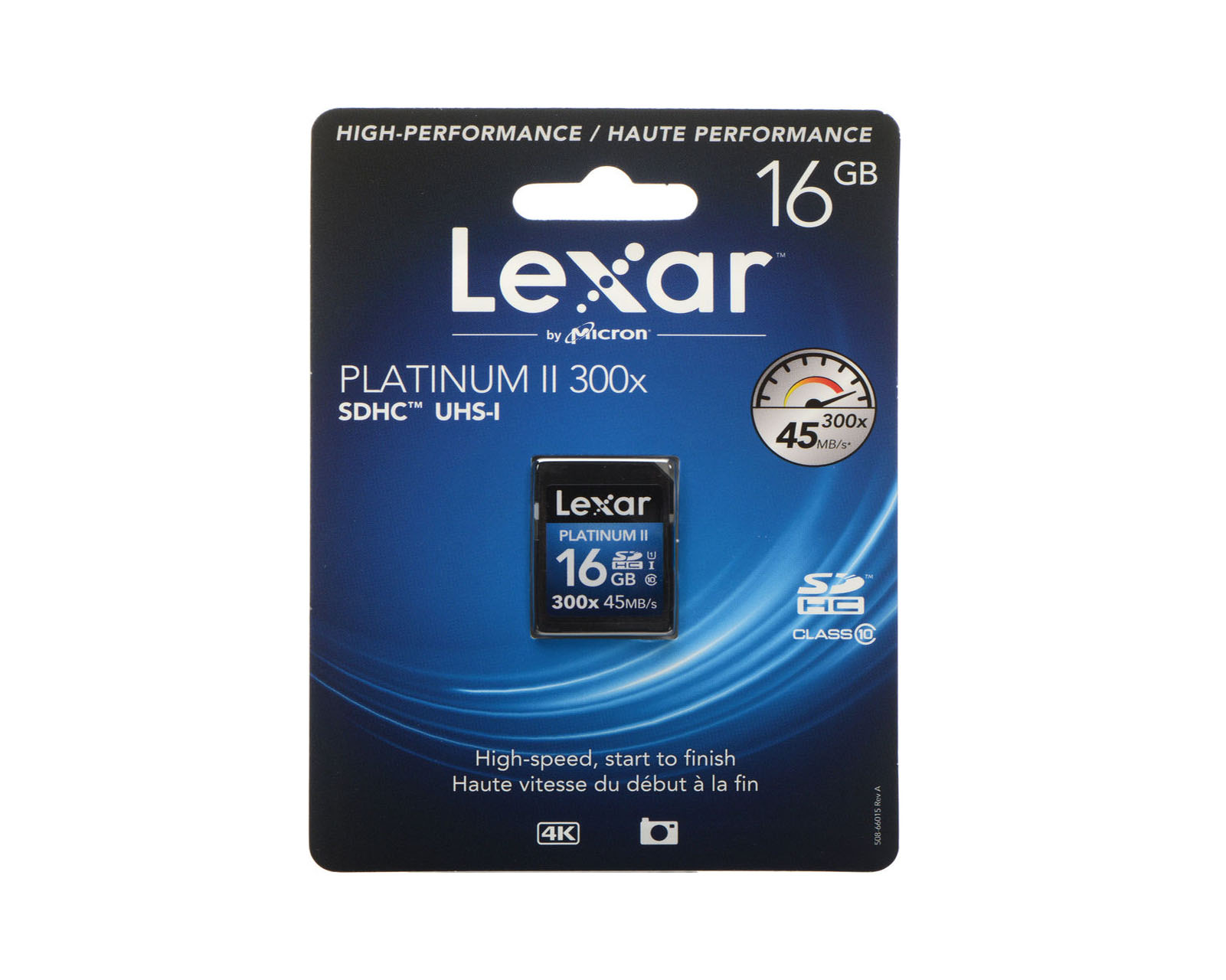 Foto 3 pulgar | Tarjeta de Memoria Lexar 16gb Sdhc 300x Clase 10 Uhs-i Platinum Ii