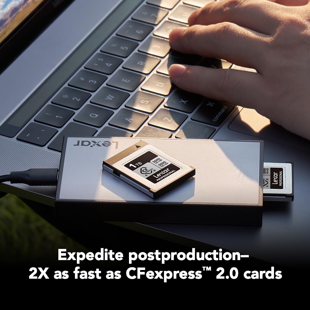 Foto 5 pulgar | Tarjeta De Memoria Lexar 1tb Professional Cfexpress Type B Silver 4.0 - Venta Internacional.