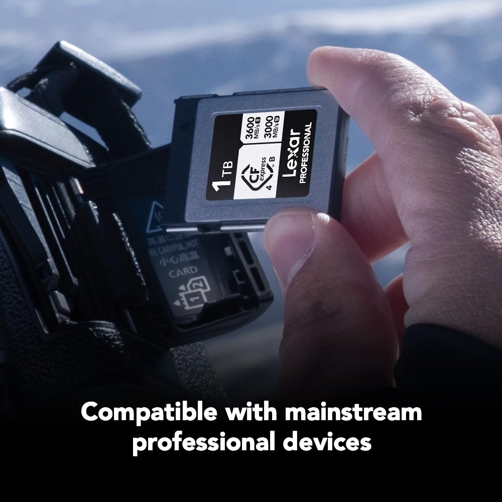 Foto 7 pulgar | Tarjeta De Memoria Lexar 1tb Professional Cfexpress Type B Silver 4.0 - Venta Internacional.