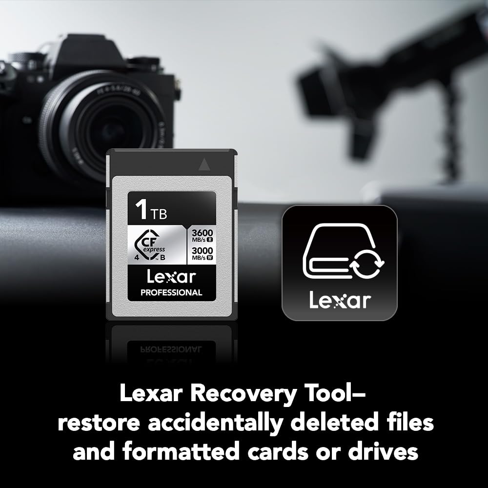 Foto 8 pulgar | Tarjeta De Memoria Lexar 1tb Professional Cfexpress Type B Silver 4.0 - Venta Internacional.