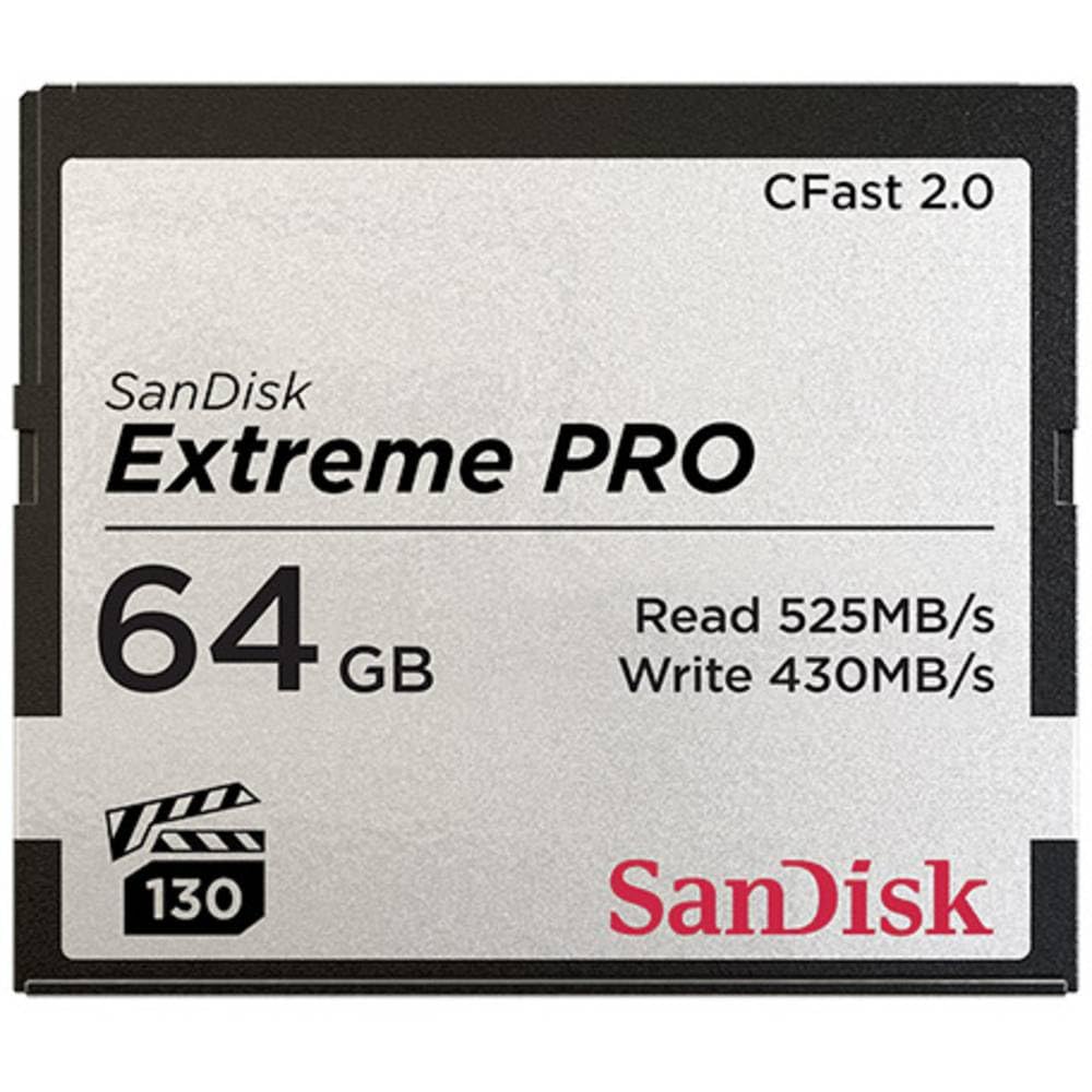 Tarjeta de Memoria Sandisk Extreme Pro Cfast 2.0 64gb Sdcfsp-064g - Venta Internacional