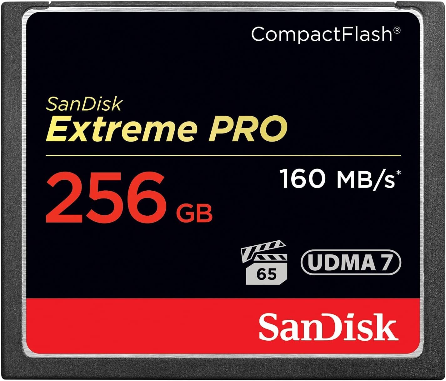Tarjeta De Memoria Sandisk Extreme Pro Compactflash 256gb - Venta Internacional.