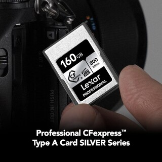 Foto 3 | Tarjeta De Memoria Lexar 160gb Professional Cfexpress Type A Silver - Venta Internacional.