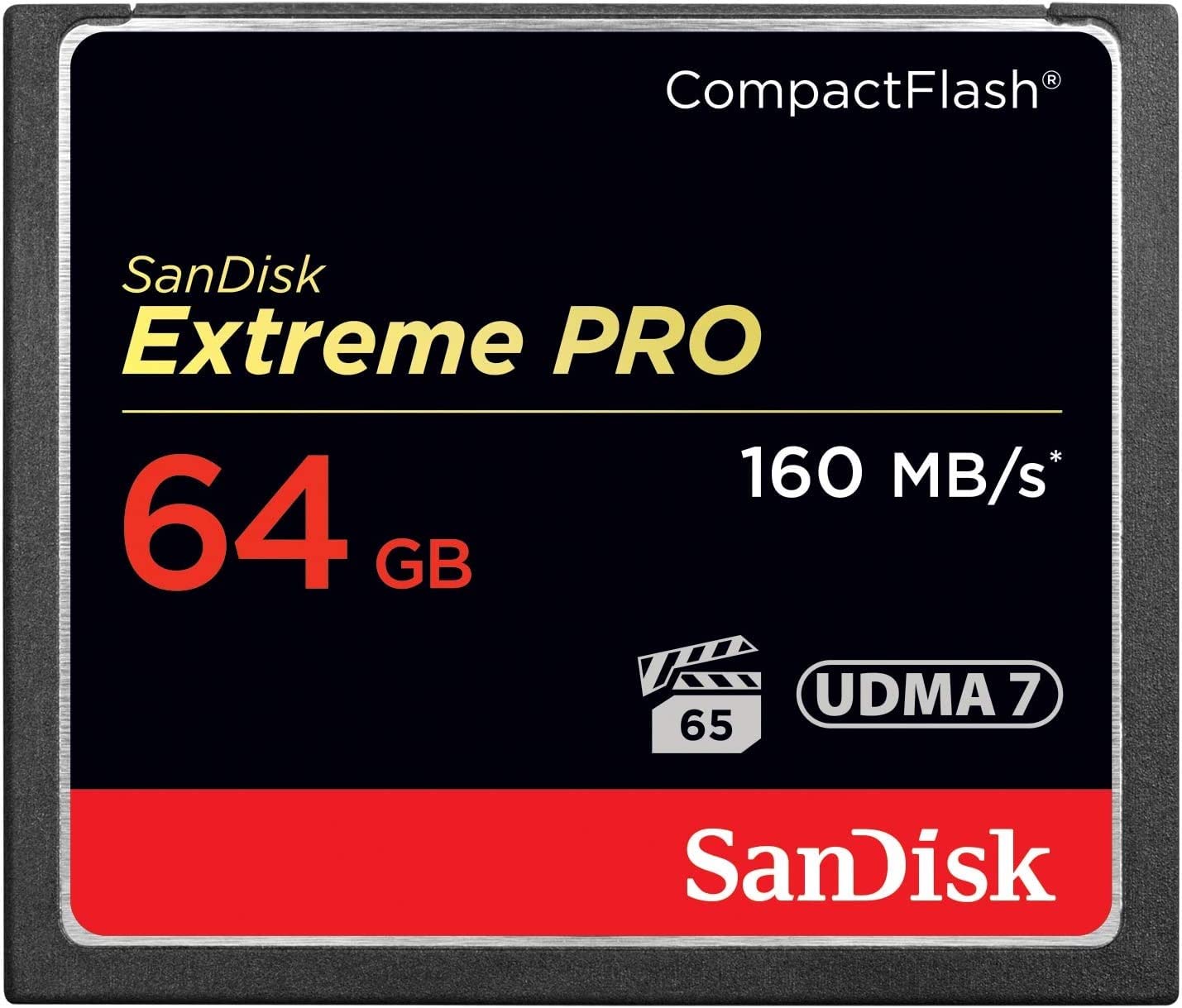 Tarjeta De Memoria Sandisk Extreme Pro Compact Flash 64gb Udma 7 - Venta Internacional.