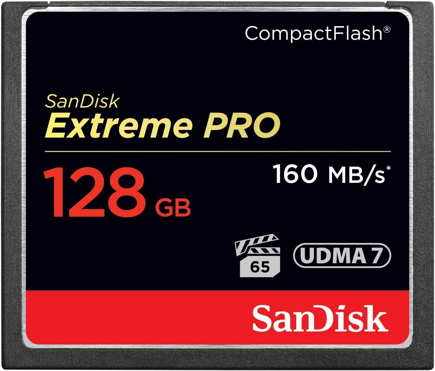 Tarjeta De Memoria Sandisk Extreme Pro Compactflash 128gb Udma 7 - Venta Internacional.