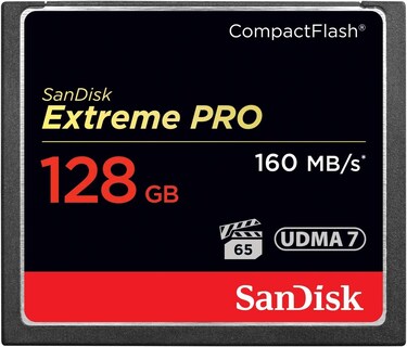 Foto 1 | Tarjeta De Memoria Sandisk Extreme Pro Compactflash 128gb Udma 7 - Venta Internacional.