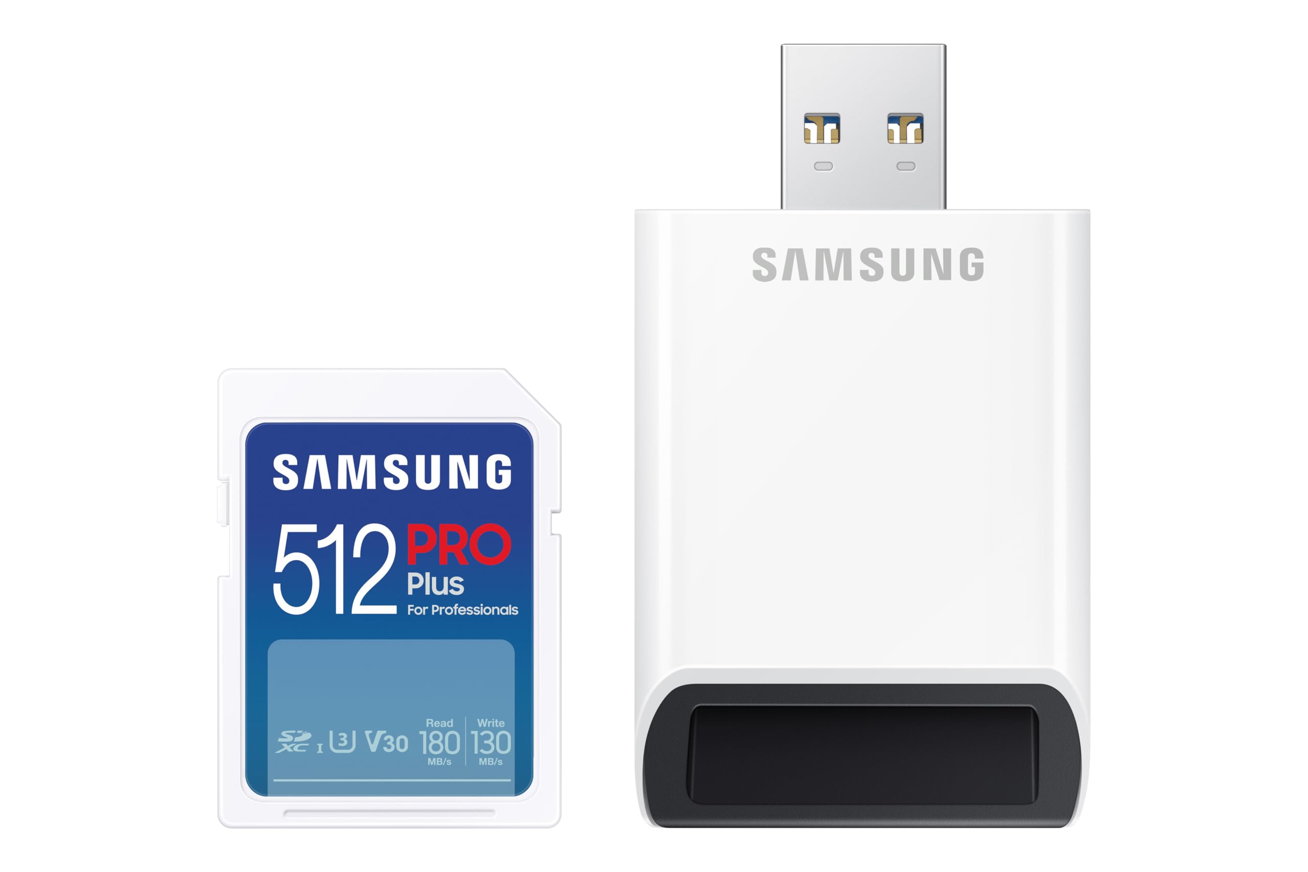 Tarjeta De Memoria Samsung Pro Plus 512gb Sdxc Con Lector Full Hd 4k - Venta Internacional.