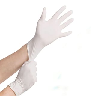 Foto 5 | Guante de Látex Ambiderm Plus color Blanco