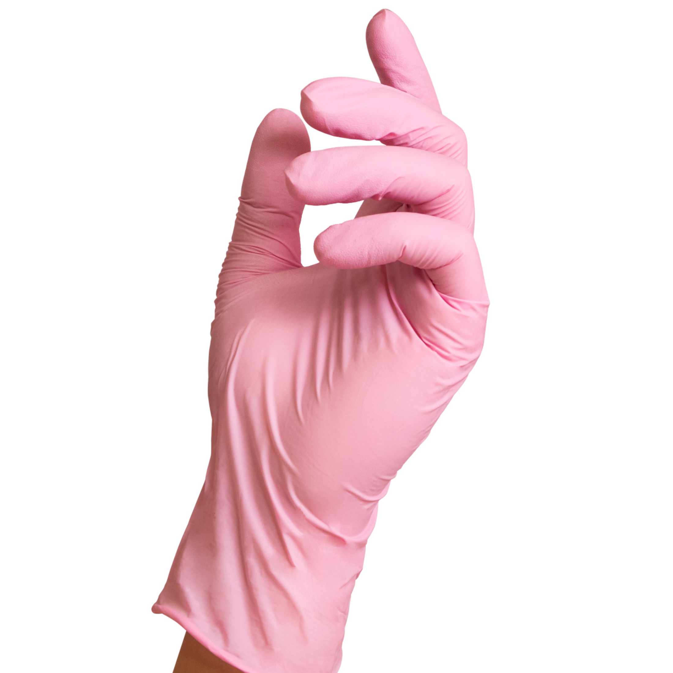 Foto 2 | Caja con 100 Guantes de Látex Ambiderm Plus color Rosa