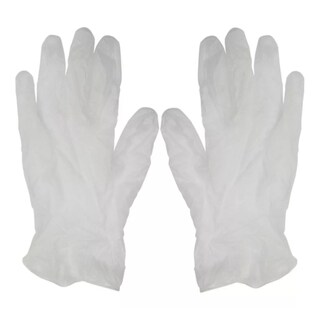 Foto 2 | Guantes Desechable Kingsman 1444-M-MUL color Transparente Caja 100 Piezas