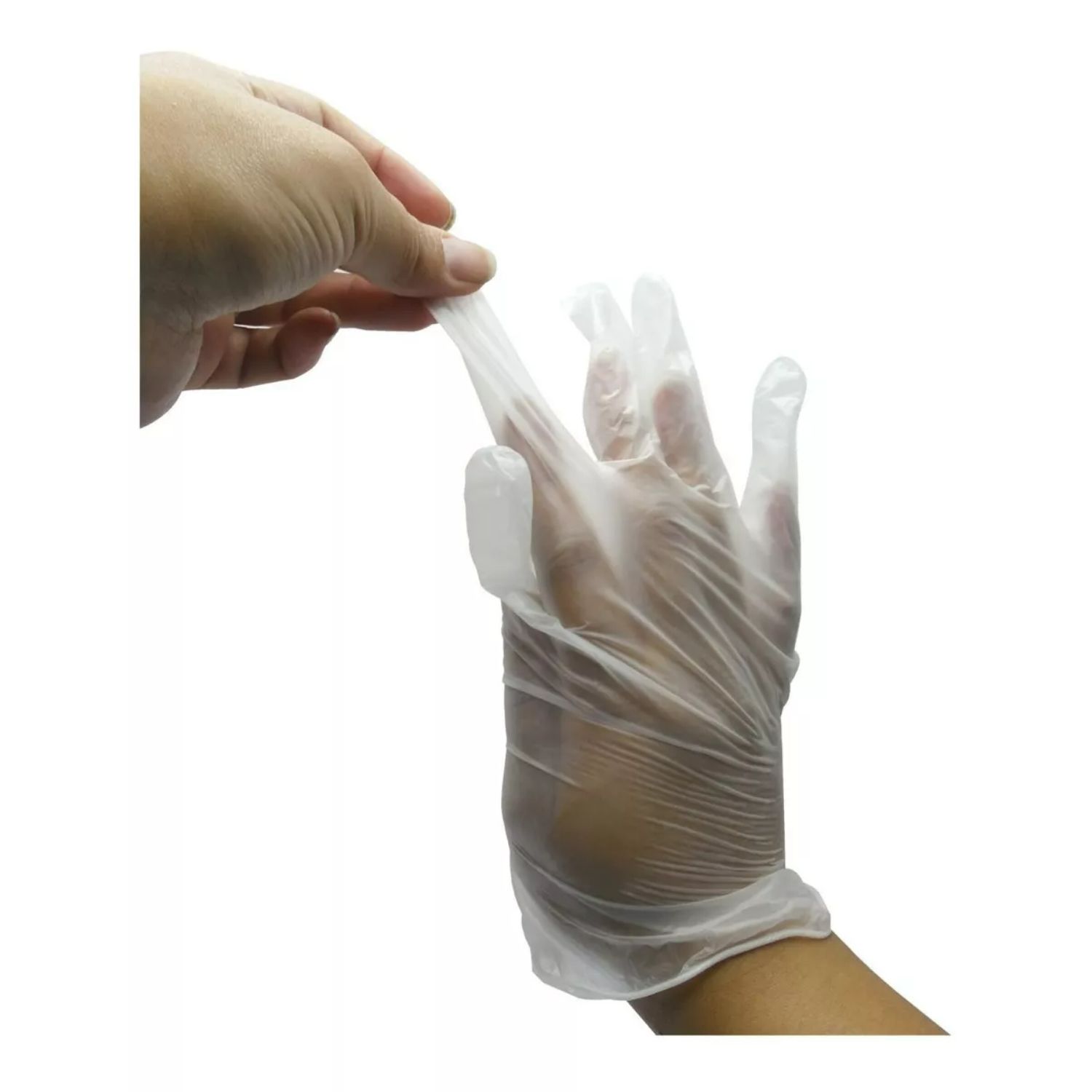 Foto 4 pulgar | Guantes Desechable Kingsman 1444-M-MUL color Transparente Caja 100 Piezas