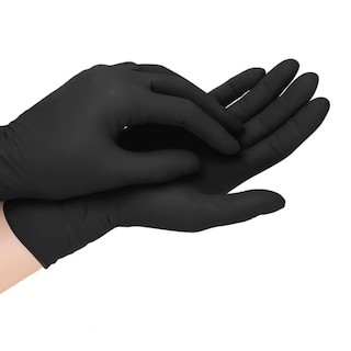 Foto 8 | Best Trading 100 Guantes De Nitrilo Color Negro: Libres De Látex, Ajuste Perfecto Sin Polvo, Tecnología Touchscreen