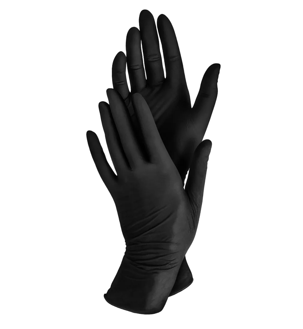 Foto 1 | Guantes de Látex Lab.G Negros 100 Piezas