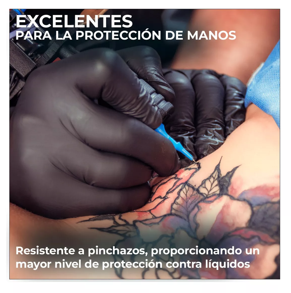 Foto 4 | Guantes de Latex Belug Negros 100 Piezas
