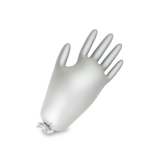 Foto 2 | Guantes Desechables De Nitrilo Plateado Caja Dispensadora Con 100 Guantes Uniseal