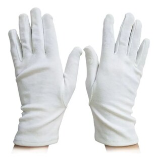 Foto 2 | Guantes Dermatológicos de Algodón 12 Pares - Venta Internacional