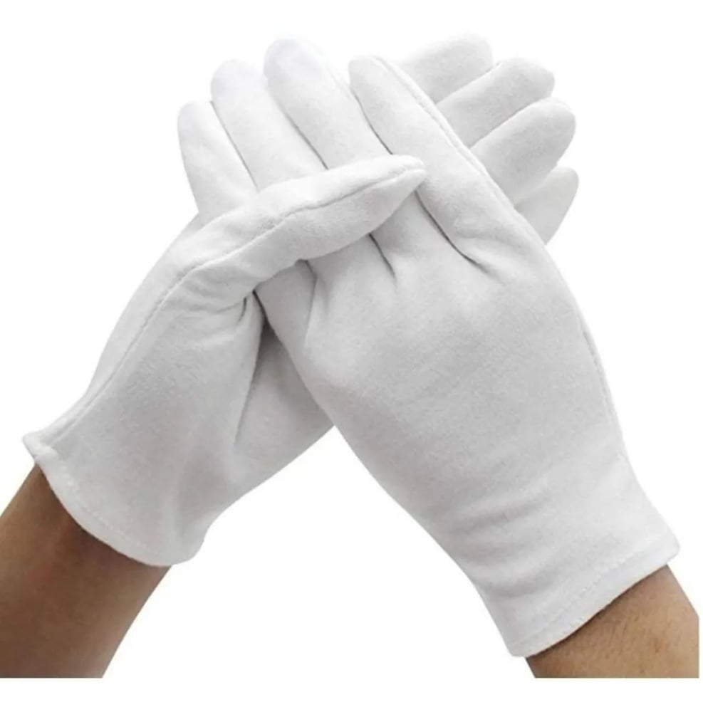Foto 3 | Guantes Dermatológicos de Algodón 12 Pares - Venta Internacional