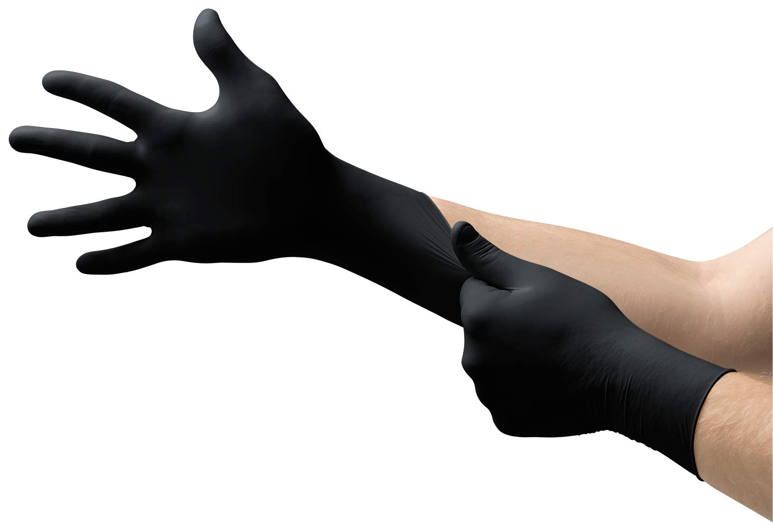 Foto 2 pulgar | Guantes Ansell Microflex Onyx N64 De Nitrilo Desechables Negros - Venta Internacional.