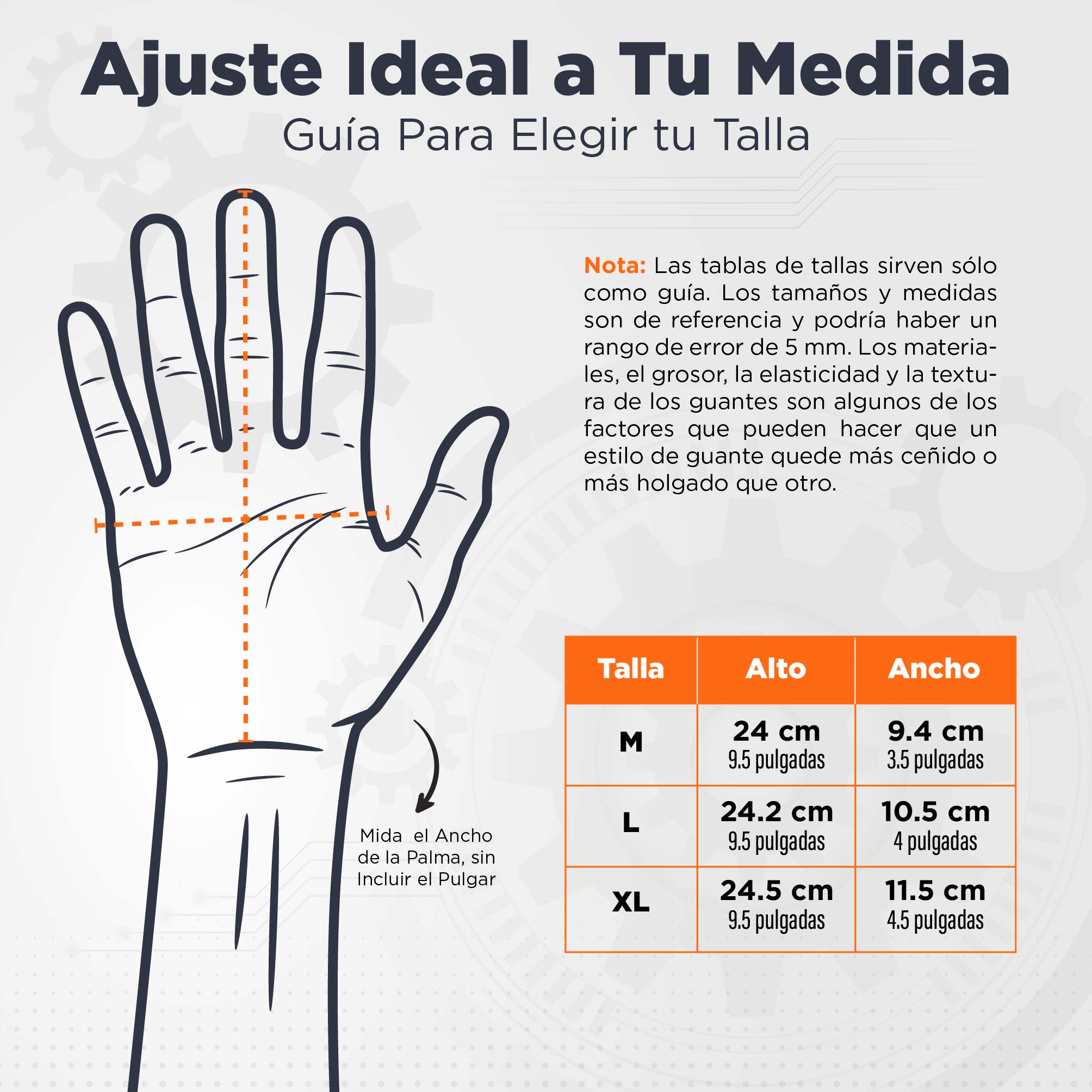 Foto 7 | Guantes de Nitrilo 100 Unidades Talla Mediano