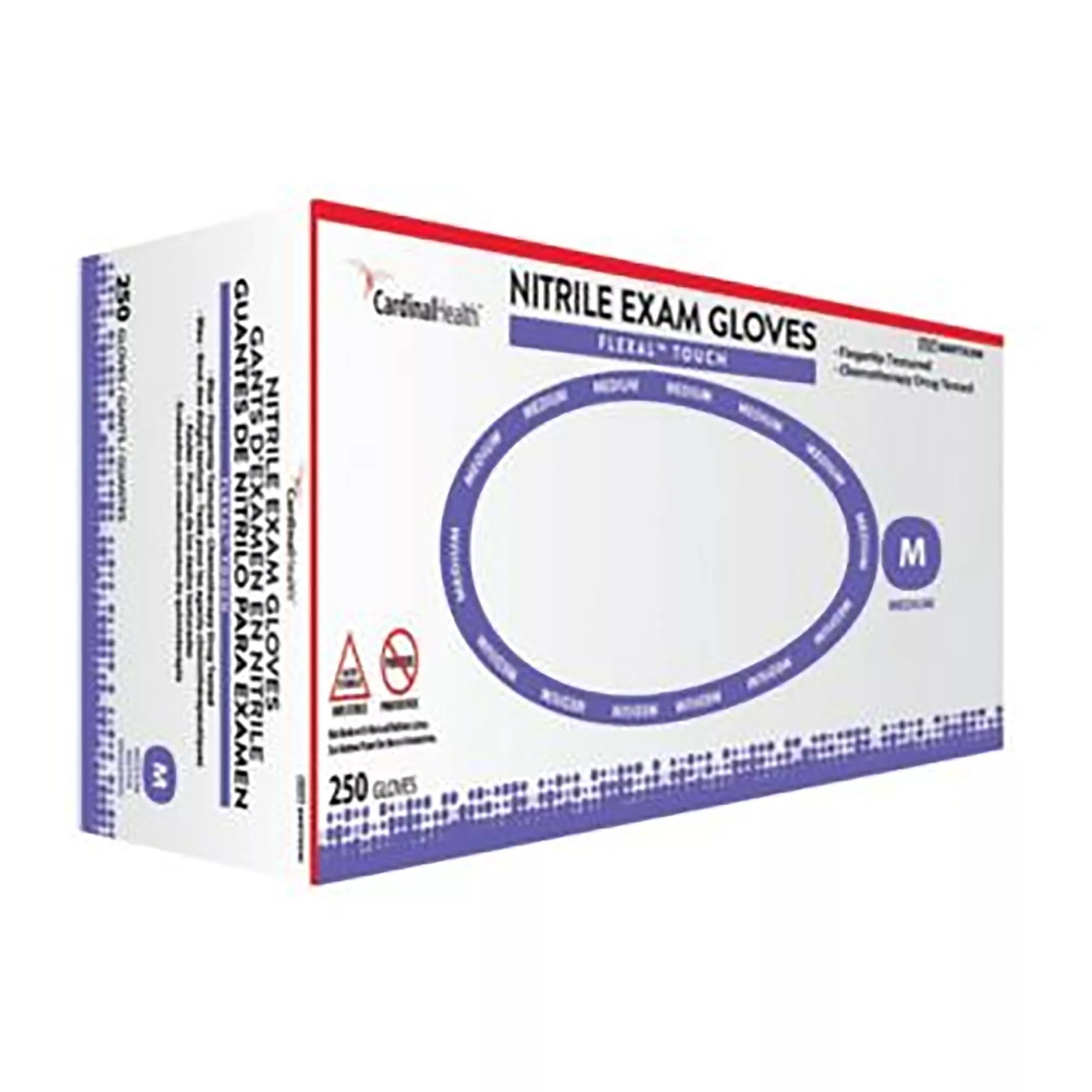 Foto 2 pulgar | Guantes De Examen Flexal Touch Nitrile Blue Md De Cardinal Health - Venta Internacional.