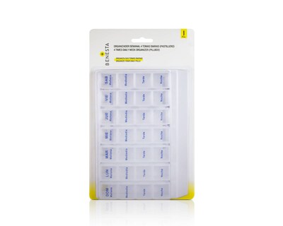 Foto 3 | Pastillero Organizador Semanal Benesta para 4 Tomas Diarias