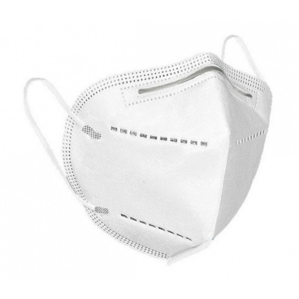 Mascarilla Protectora Kn95 Genérico color Blanco Paquete de 20 Piezas