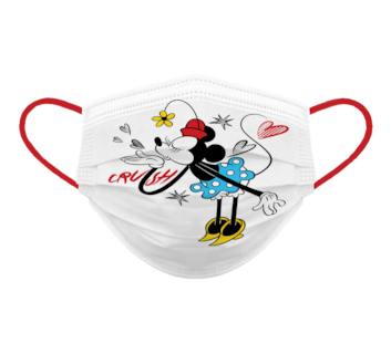 Foto 3 | Cubrebocas Lavable Biomsk Multicolor para Dama Disney 5 pz