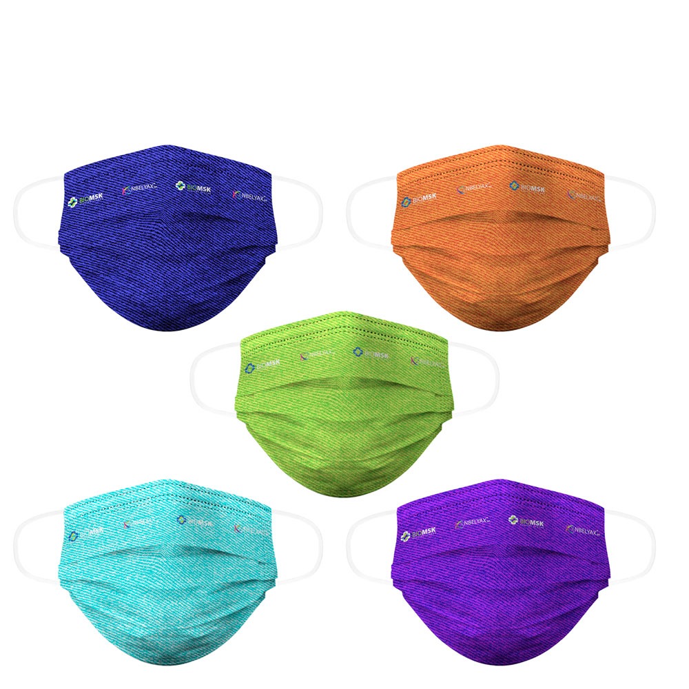 Foto 1 | Cubrebocas Lavable Colección Back To School 5pk - Biomsk