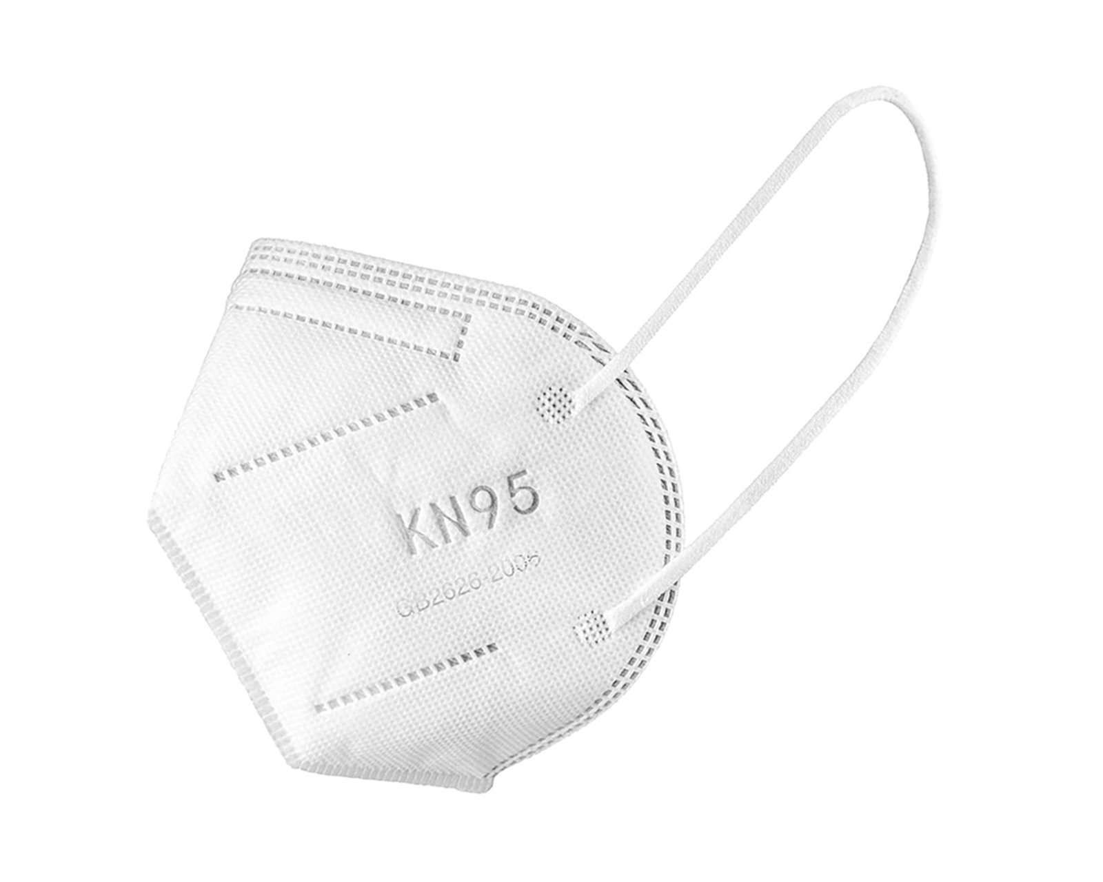 Foto 1 | 50 Piezas De Cubrebocas Kn95. Mascarillas Protectoras Con 5 Capas, Ajustador Nasal Con Empaque Individual, Ajus