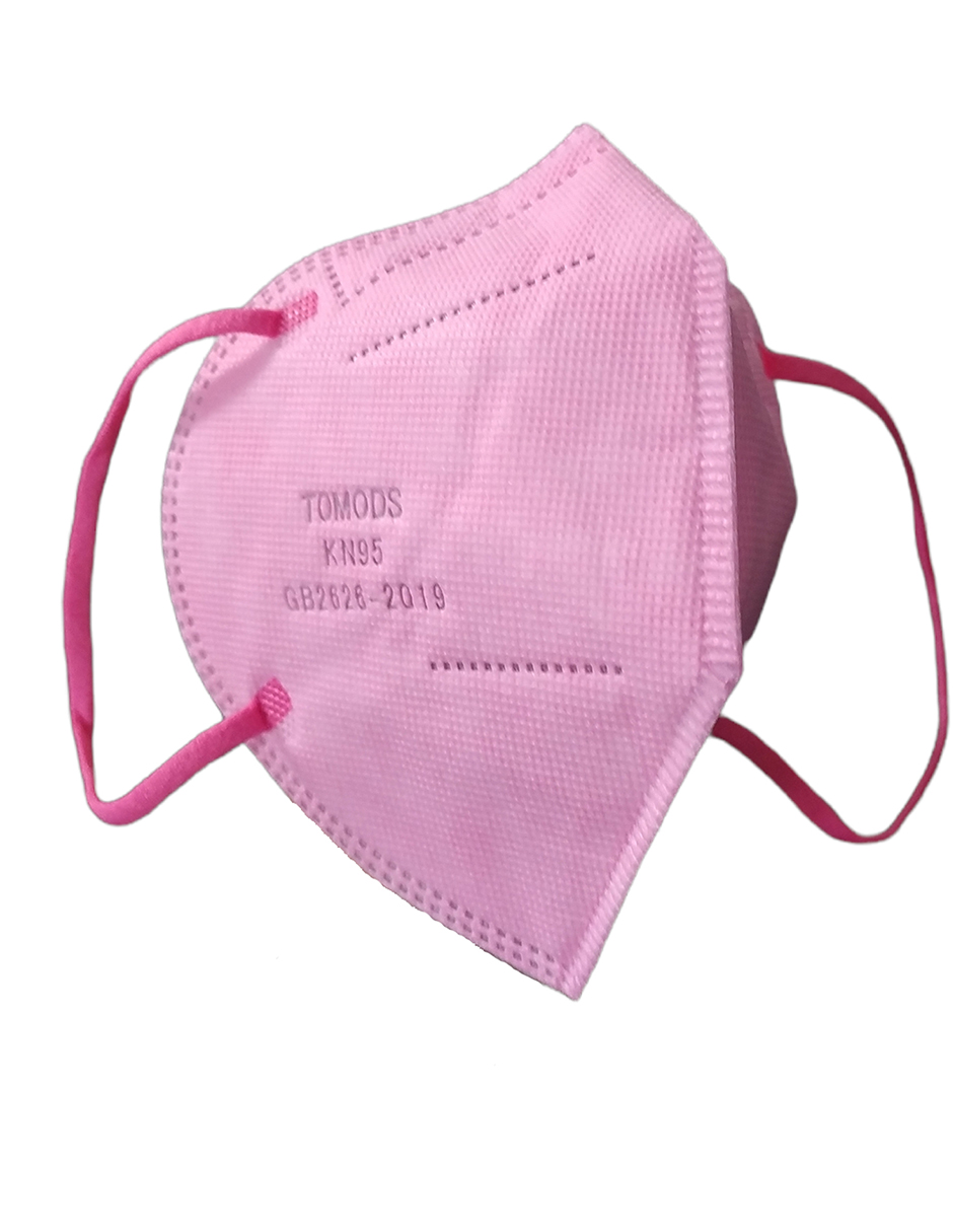 Foto 3 | Cubrebocas Tomods Kn95 color Rosa 30 Piezas