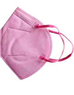 Foto 3 | Cubrebocas Tomods Kn95 color Rosa 10 Piezas