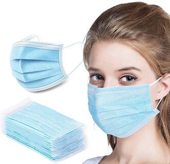 Foto 3 | Brandtrendy 100 Cubrebocas Triple Capa Plisado Con Ajuste Nasal