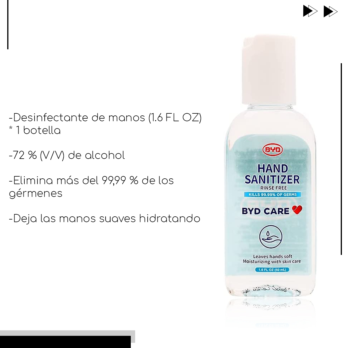 Foto 6 pulgar | Byd Care Kit De Cuidado Personal Para Regreso A Clase 12+ Años Cubrebocas Toallitas Desinfectante