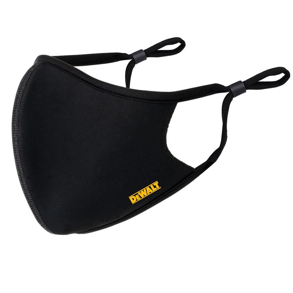 Foto 1 | Mascarillas Faciales De Tela Dewalt Ajustables Negras, Paquete De 2 - Venta Internacional.