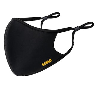 Foto 1 | Mascarillas Faciales De Tela Dewalt Ajustables Negras, Paquete De 2 - Venta Internacional.