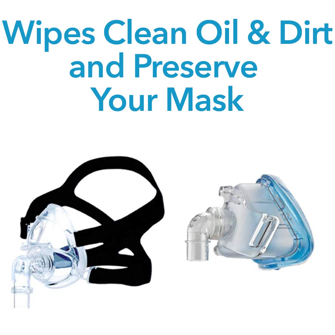 Foto 2 | Mascarillas Cpap Carex, 62 Unidades, Sin Perfume, Biodegradables - Venta Internacional.