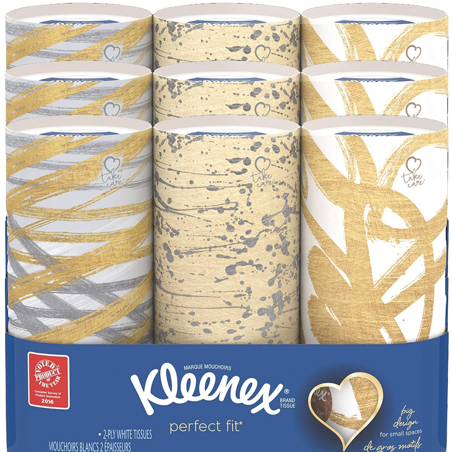 Foto 1 | Pañuelos Faciales Kleenex Perfect Fit  50 Unidades (paquete De 9) - Venta Internacional.