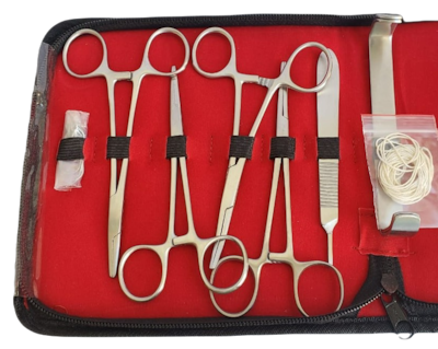 Foto 2 | Estuche de Disección Hergom 13-13 Multicolor 20 Piezas