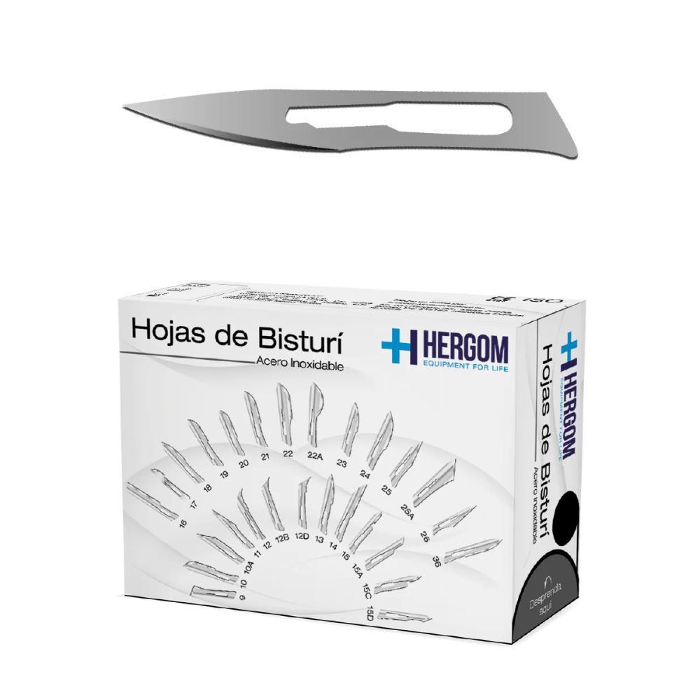 Foto 1 | Hojas de Bisturí No. 11 Acero Inoxidable Caja con 100 unidades