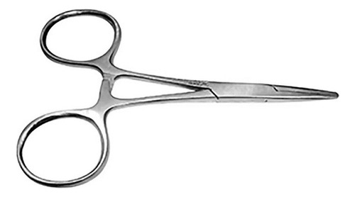 Foto 2 pulgar | Pinza Mosquito Recta 9 cm Instrumental Hergom Silvery 5-10 Plata