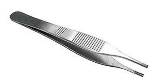 Foto 2 pulgar | Pinza Adson Brown con Dientes 12 cm Hergom Silvery 4-3 Plata