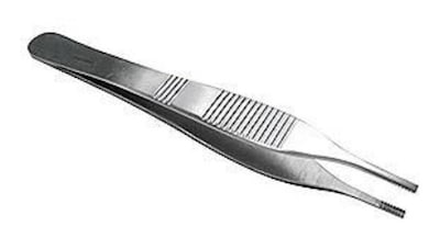 Foto 1 | Pinza Adson Brown con Dientes 12 cm Hergom Silvery 4-3 Plata