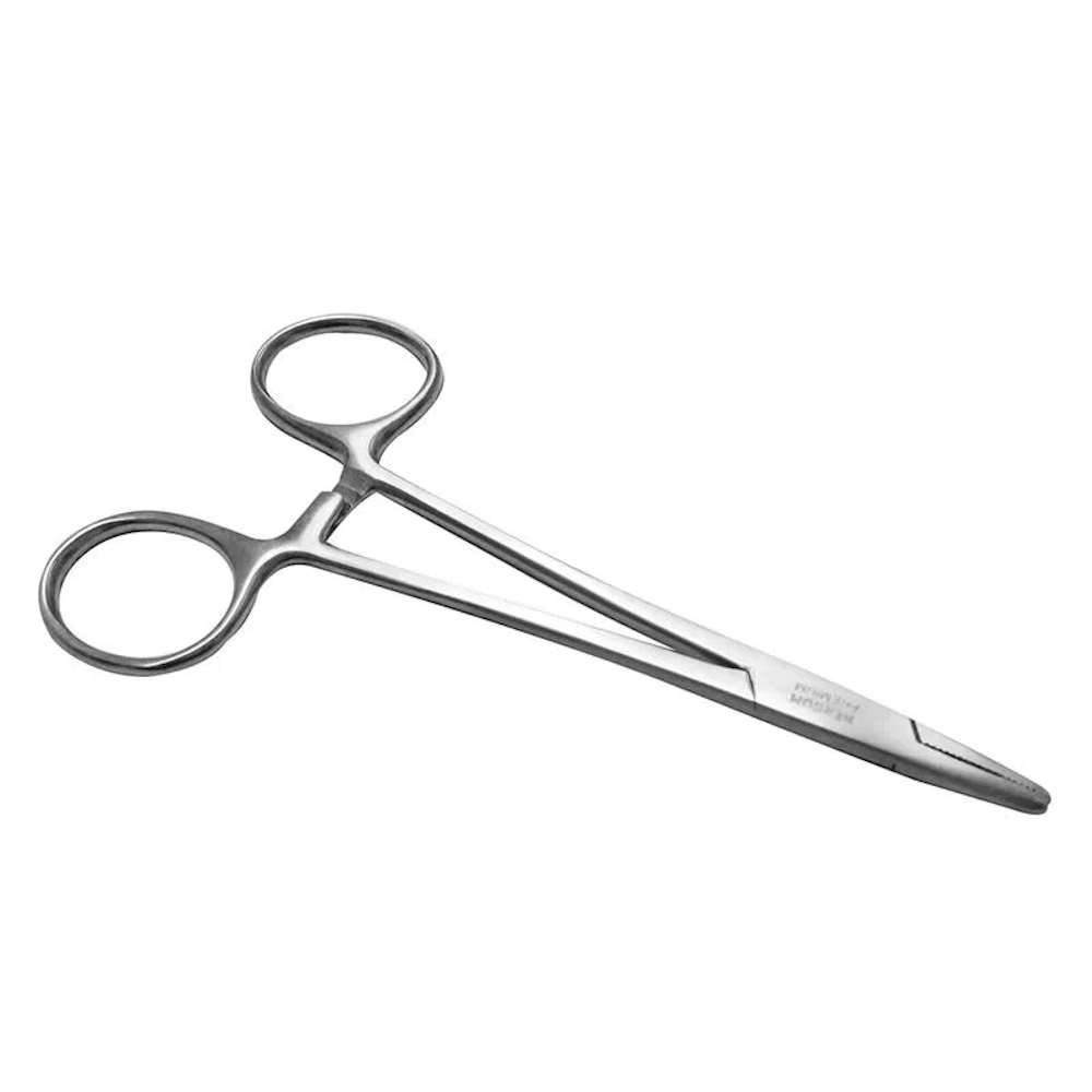 Pinza Porta Agujas Mayo Hegar 12.5 cm Hergom Silvery