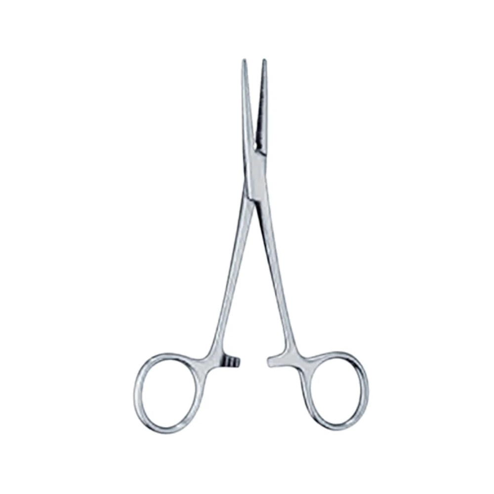 Foto 4 pulgar | Pinza Recta Kelly 14cm Economica Plateado Hergom Silvery