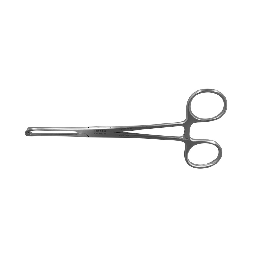 Foto 4 pulgar | Pinza Allis 18 cm de Acero Inoxidable Hergom Silvery