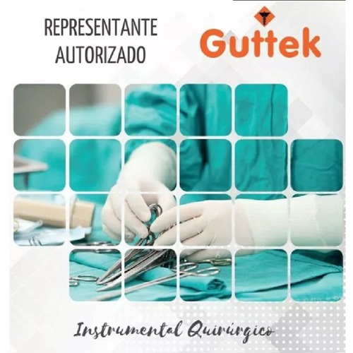Foto 4 pulgar | Pinza Adson Guttek sin Dientes de Acero Inoxidable
