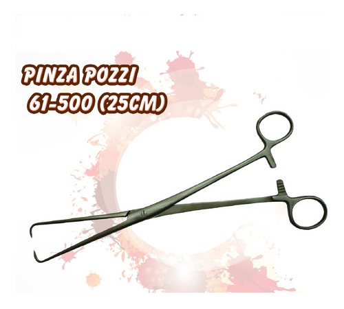 Foto 3 pulgar | Pinza Pozzi Guttek 25 cm
