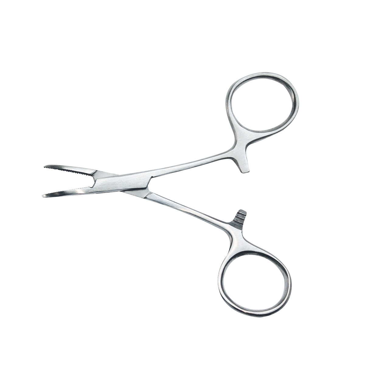 Foto 2 pulgar | Pinza Mosquito Curva Hemostática Hergom Premium 9cm Plateada