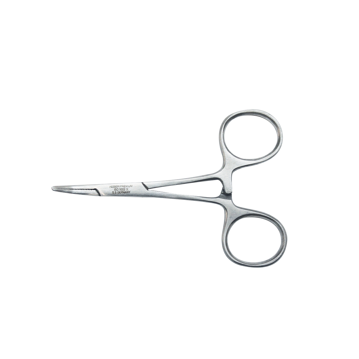 Foto 3 pulgar | Pinza Mosquito Curva Hemostática Hergom Premium 9cm Plateada