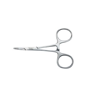 Foto 2 | Pinza Mosquito Curva Hemostática Hergom Premium 9cm Plateada